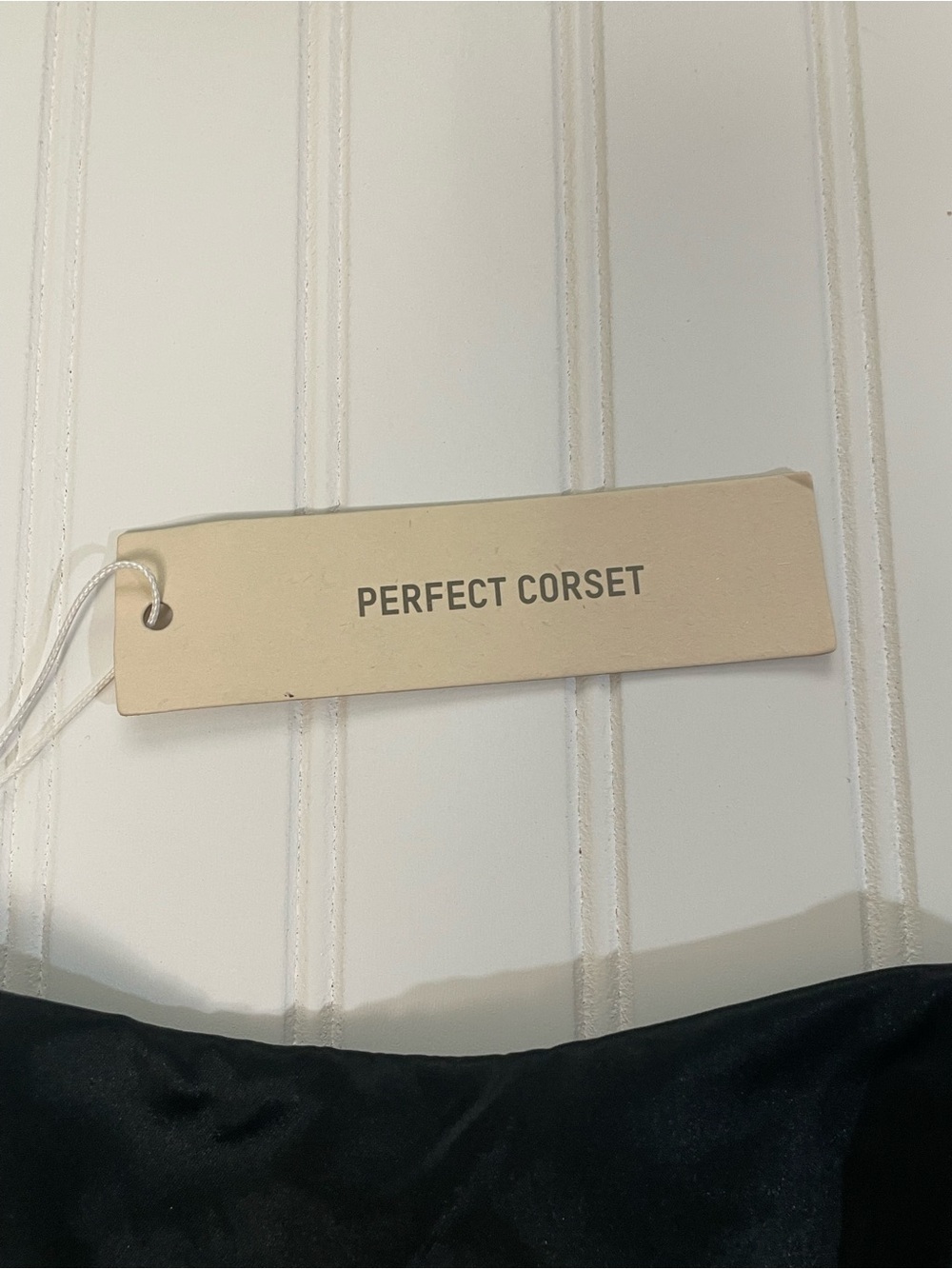 Perfect Corset NY Black Satin Corset Small S - Picture 9 of 10